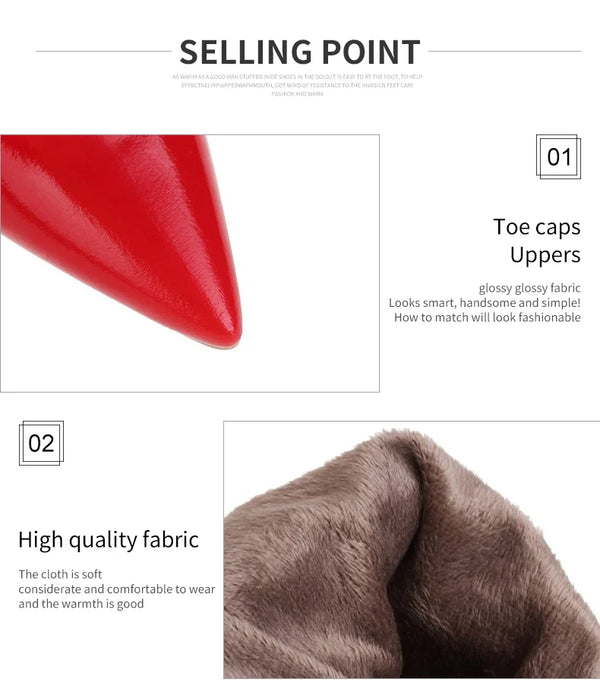 Santiag haute blanc Synthétique Femme - Cuissarde sophistiquée à talon aiguille