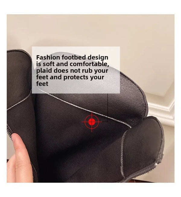 Santiag haute marron foncé Simili Cuir Femme - Broderie western et clous argentés