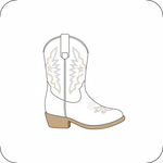 Santiag Enfant Blanche