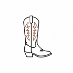 Santiag Mi Haute Femme