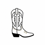 Santiag Mi Haute Homme