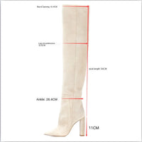 Santiag haute camel Daim Synthétique Femme - Bottes élégantes à texture python chic 2