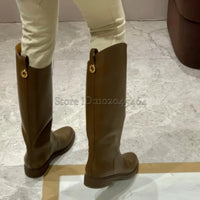 Santiag haute rouge Simili Cuir Femme - Bottes rouges avec boucle décorative 4