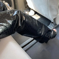 Santiag haute noir Synthétique Femme - Élégante sophistication moderne avec bout ouvert 4