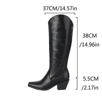 Santiag haute rouge Simili Cuir Femme - Élégance moderne avec fermeture éclair latérale 3