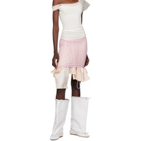 Santiag mi-haute noir Synthétique Femme - Effet verni brillant et œillets métalliques 2