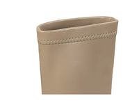 Santiag mi-haute marron Simili Cuir Femme - Élégance avec talon aiguille et couture fine 3