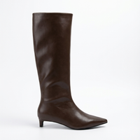 Botte haute marron Synthétique Femme - Élégance western audacieuse et sophistiquée 2