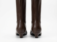 Botte haute marron Synthétique Femme - Élégance western audacieuse et sophistiquée 3