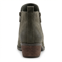 Santiag basse vert Synthétique Femme - Bottes de moto vertes à talon carré 3