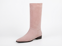 Santiag haute rose Daim Femme - Élégance avec allure subtile et moderne 1