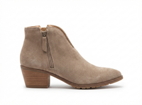 Santiag basse beige Daim Femme - Élégance subtile à motif léopard 2