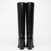 Botte haute noir Synthétique Femme - Bottes santiags modernes élégance et confort 3