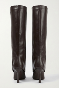 Botte haute marron foncé Synthétique Femme - Santiags élégantes à talon aiguille 3